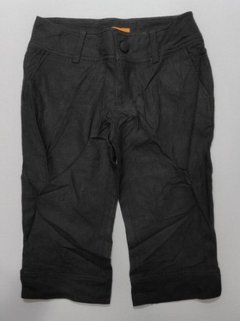 Tulle Black Wool Blend Lined Capri Pants Size 4 NWT